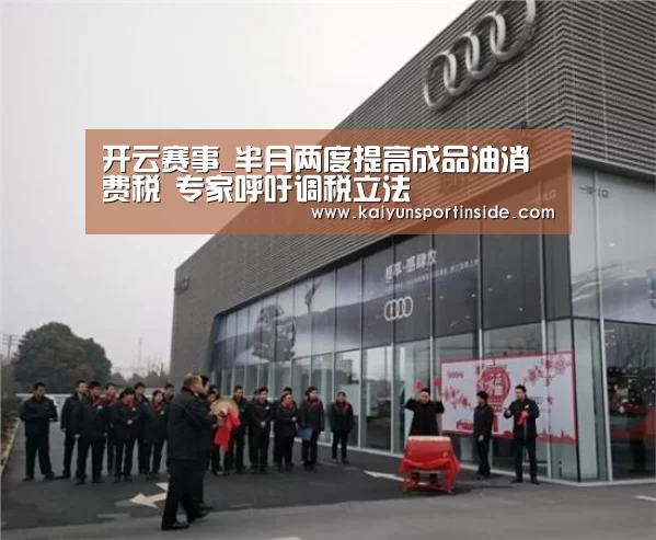 开云赛事_半月两度提高成品油消费税 专家呼吁调税立法(图1) 开云聚合