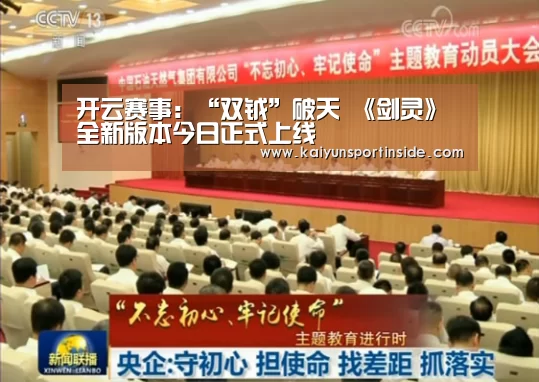 开云赛事:“双钺”破天 《剑灵》全新版本今日正式上线(图4) 开云聚合